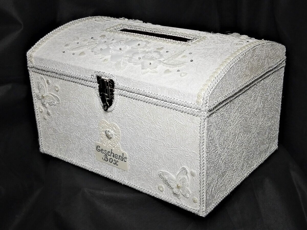Edle Truhe als Geschenkbox Nr. 2 #MIETE#