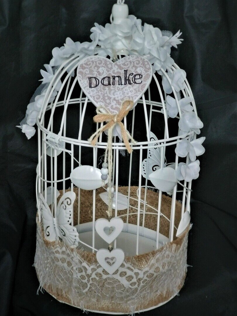 Grosses Vogelkäfig als Geschenkbox #MIETE#