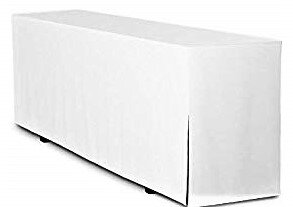 OA-TW04 Bodenlange Festbank-Tischhussen #ONLINE-OFFERTE#