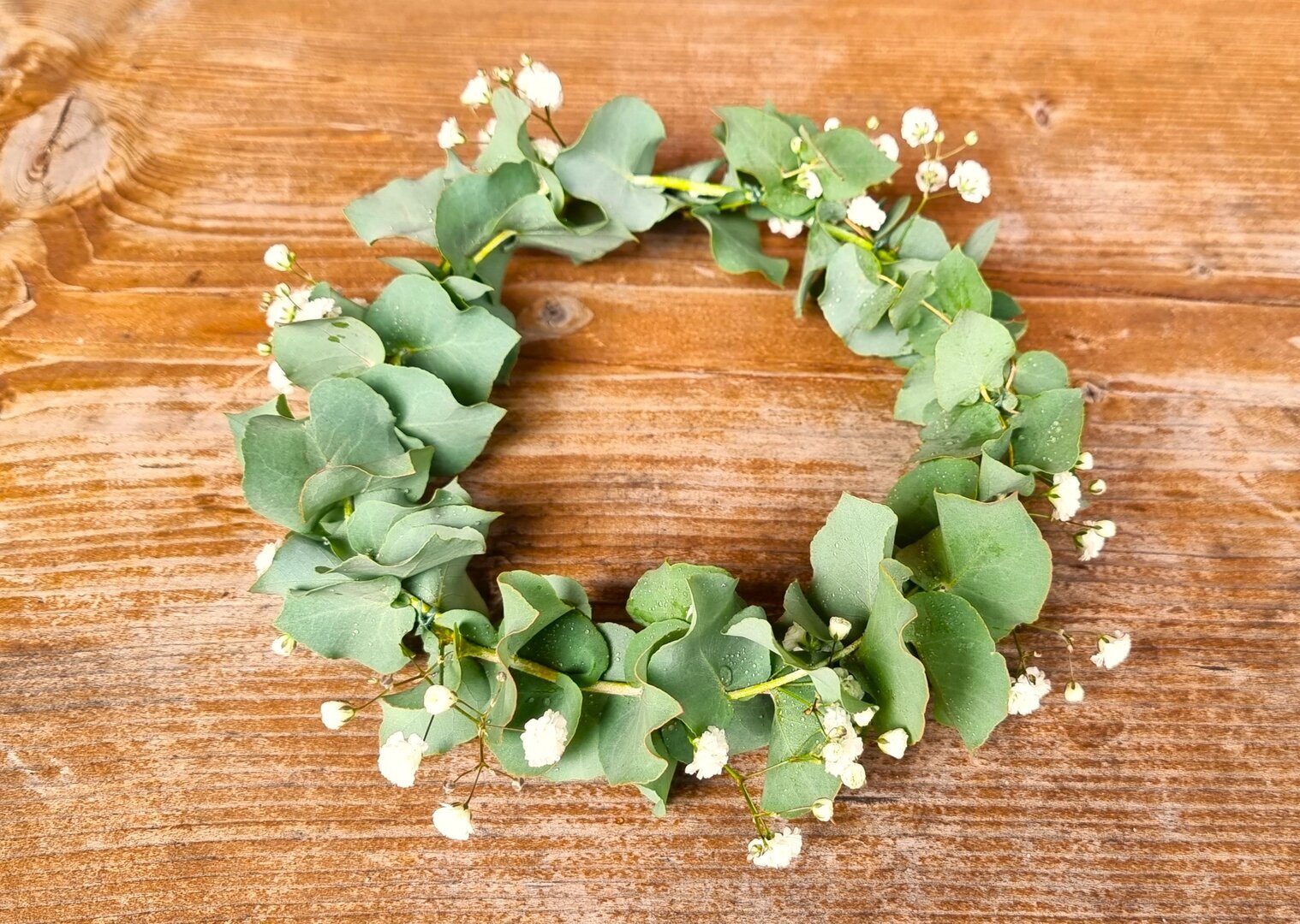 OA-BK06 Hochzeitskranz Eukalyptus #ONLINE-OFFERTE#