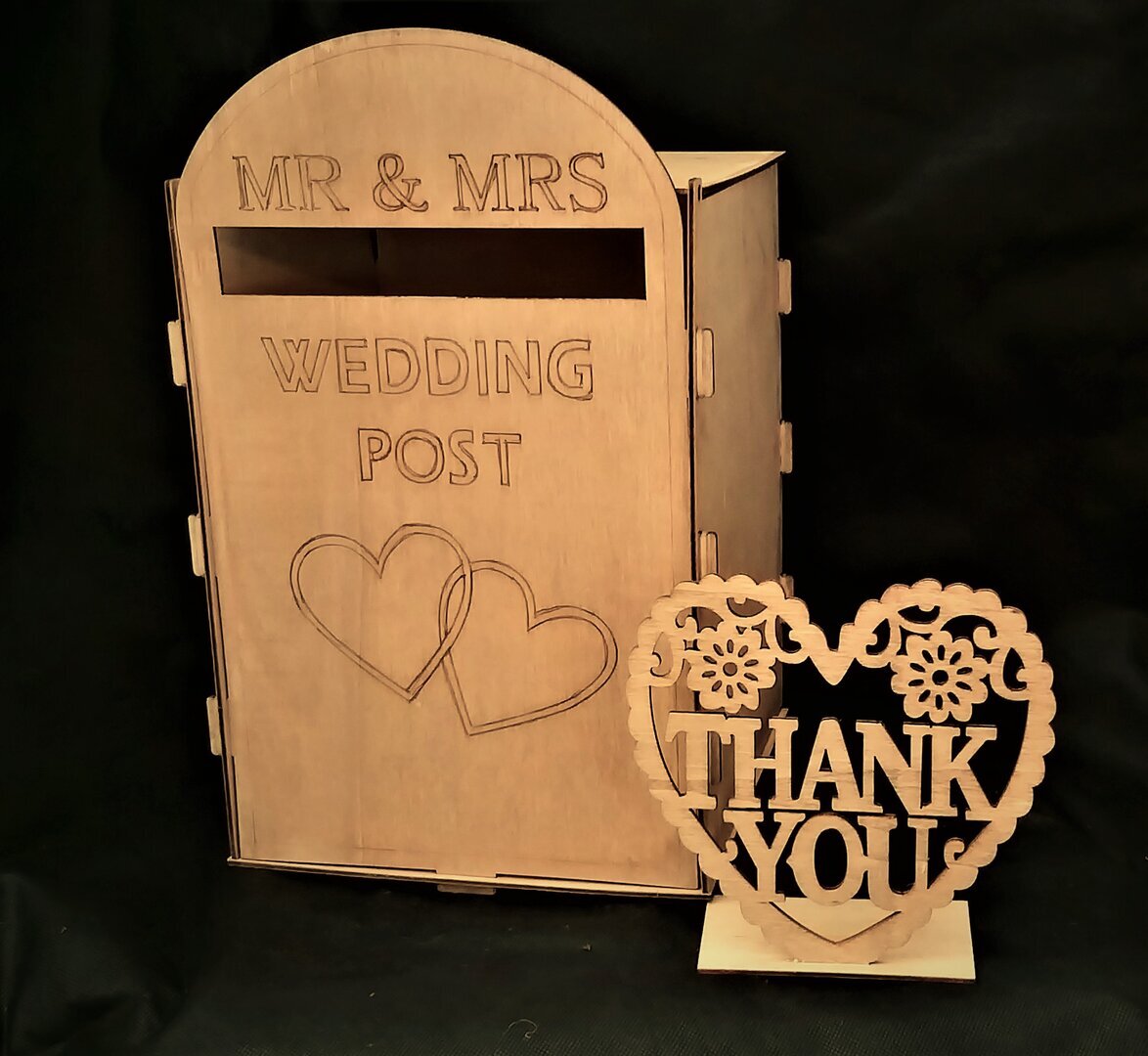 OA-GT08 Vintage Kartenbox *Wedding Post* #ONLINE-OFFERTE#