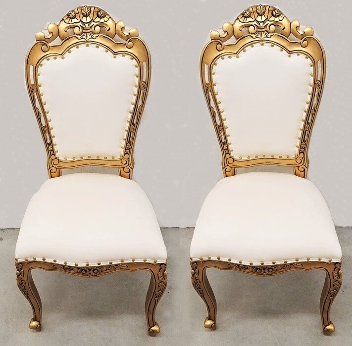 ZBT05 - Elegante Brautpaarstühler #MIETE#