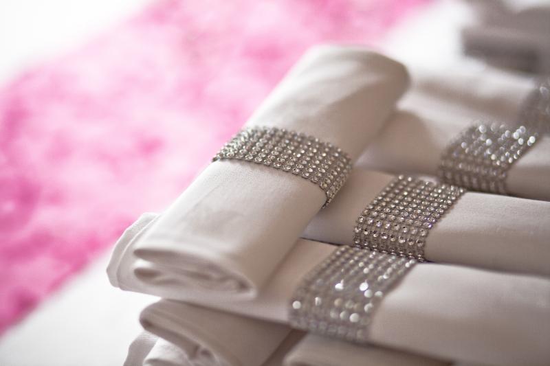Glitzer Serviettenring #MIETE#