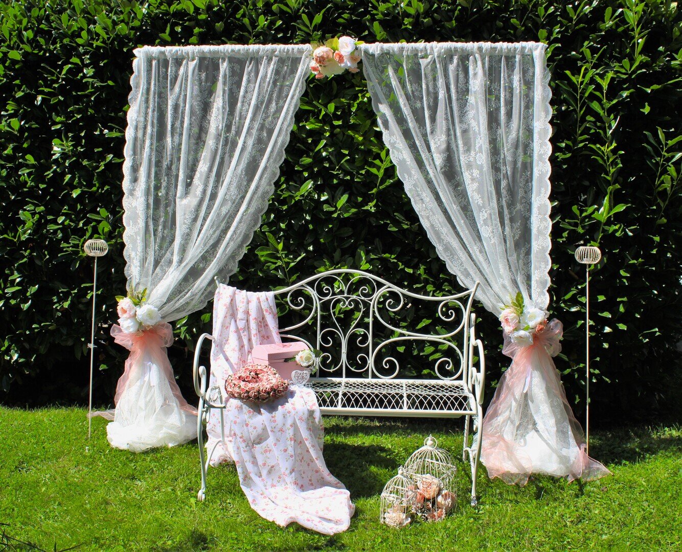 Vintage Photozone mit Sitzbank #MIETE#
