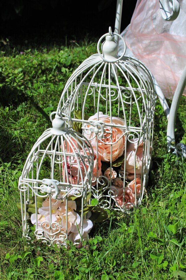 Dekorative "Vogelkäfige" im Set #MIETE#