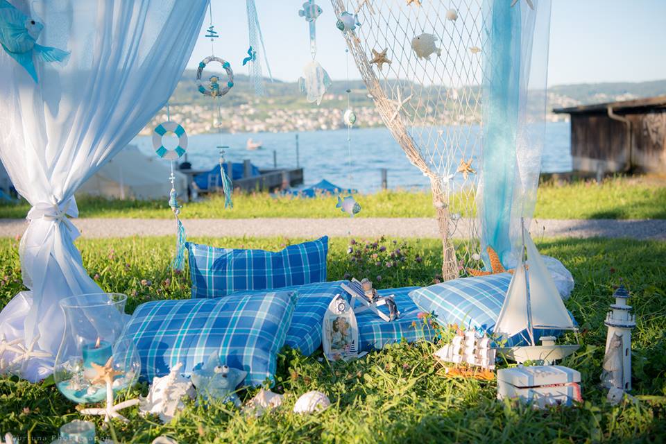 Photozone "Strand" mit Kissen #MIETE#