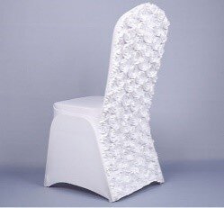 Stuhlhussen Universal Stretch 3D Rosen #MIETE#
