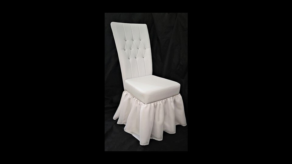 ZBT05 - Festliche Thronstühle für Brautpaar #MIETE#