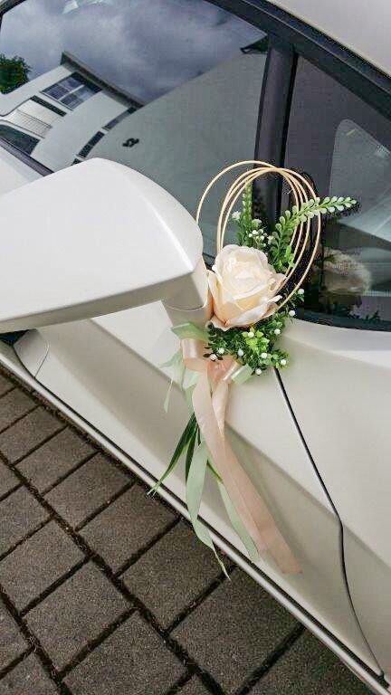 Details about   Hochzeit Auto Dekoration Künstlich Rosen Romantisch Blumen Kopf Bow Pe Garn DIY 